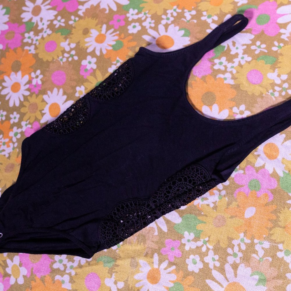 Black Lace Bodysuit